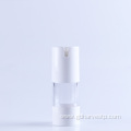 15ml 30ml 50ml Round White Airless Bottle Pump